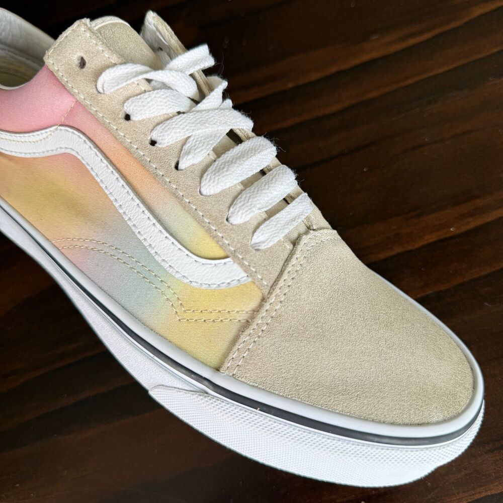 Vans Old Skool Aura Shift Multicolor Sneaker Women's Size 8 Men's Size 6.5 - Picture 10 of 11